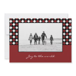 Christmas Weaves Holiday Photo Card Custom Announcements