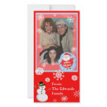 Christmas Wishes Family Photo Card photo cards