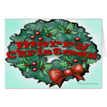 Christmas Wreath Cards
