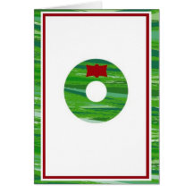 Christmas Wreath Cutout Card