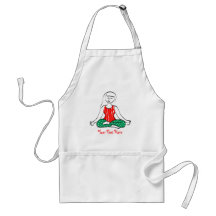 Christmas Yoga Apron