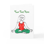Christmas Yoga Card