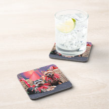 Christmas - Yorkshire Terrier - Chloe and Rocky Coasters