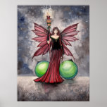 Christmas Yule Fairy Poster by Molly Harrison posters