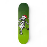 Christmas Zebra skateboards