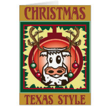 ChristmasTexas Style Cards