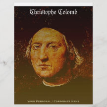 Christophe Colomb Custom Flyer