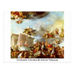 Christopher Columbus By Antonio Velazquez Post Cards