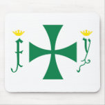 Christopher Columbus Flag mousepads