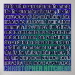 Christopher Hitchens | Surrender of Reason Poster