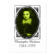 Christopher Marlowe Postcard