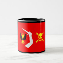 Christopher Moody pirate flag Mugs