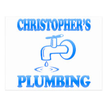 Christopher's Plumbing Postcard