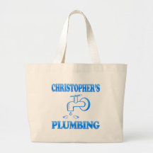 Christopher's Plumbing Tote Bags