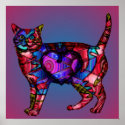 Chroma Calico Glow Print