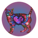 Chroma Calico Glow Sticker