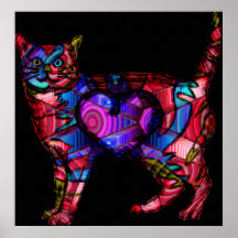 Chroma Calico Nocturne Print