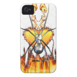 Chrome Black Widow 4 Design Case-Mate iPhone 4 Case