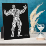 Chrome Bodybuilder Plaque