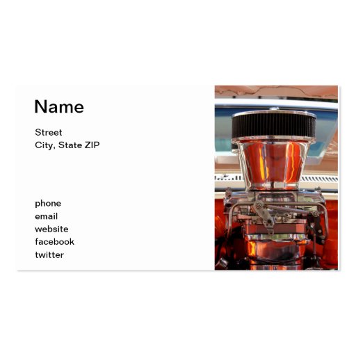 Chrome Business Cards, Chrome Business Card Designs