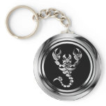 CHROME SCOPRION KEYCHAINS