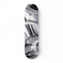 Chrome Skateboard