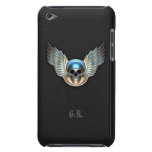 Chrome skull and Wings iPod Touch Case