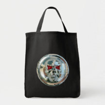 CHROME SKULL BAG