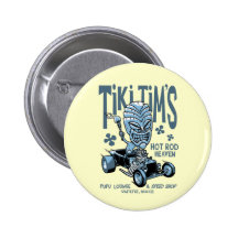 chrome-tiki-LTT Pinback Button
