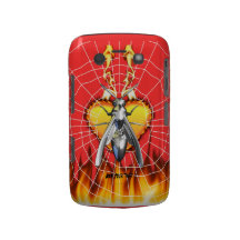 Chrome yellow jacket design 4 with fire and web. blackberry bold case