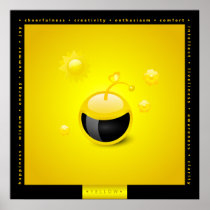 Chromonauts - Colour Yellow poster