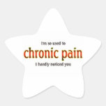 Chronic pain sticker