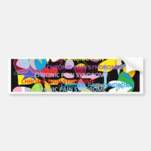 Chronic Pain Syndrome Bumper Stickers