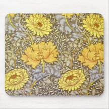 chrysanthemum by William Morris Mousemat