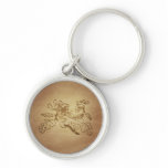 Chrysanthemum Laughter Magic Charms Key Chain