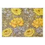 Chrysanthemums by William Morris business cards