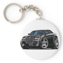 Chrysler 300 Black Car Keychain