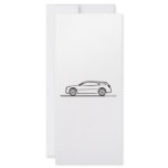 Chrysler 300 Station Wagon Rack Card Design