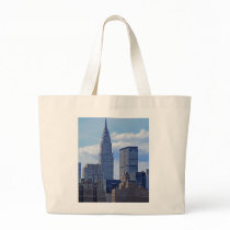Chrysler Building, Met Life Building B1 Tote Bags