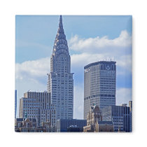 Chrysler Building, Met Life Building B1 Refrigerator Magnet