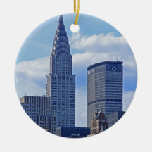 Chrysler Building, Met Life Building B1 Christmas Ornaments