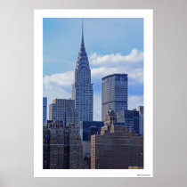 Chrysler Building, Met Life Building B1 Poster