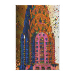 Chrysler Building Top Closeup #1 Gallery Wrap Canvas