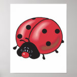 chubby little ladybug posters