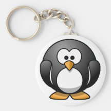 Chubby Penguin Keychains