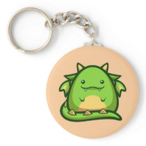 Chubs Dragon Keychain