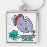 chunky dunk funny diving elephant keychains