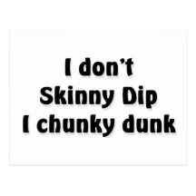Chunky Dunk Postcard