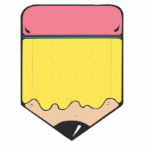 chunky pencil photo cutout