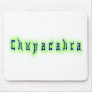 Chupacabra Text Mouse Pads
